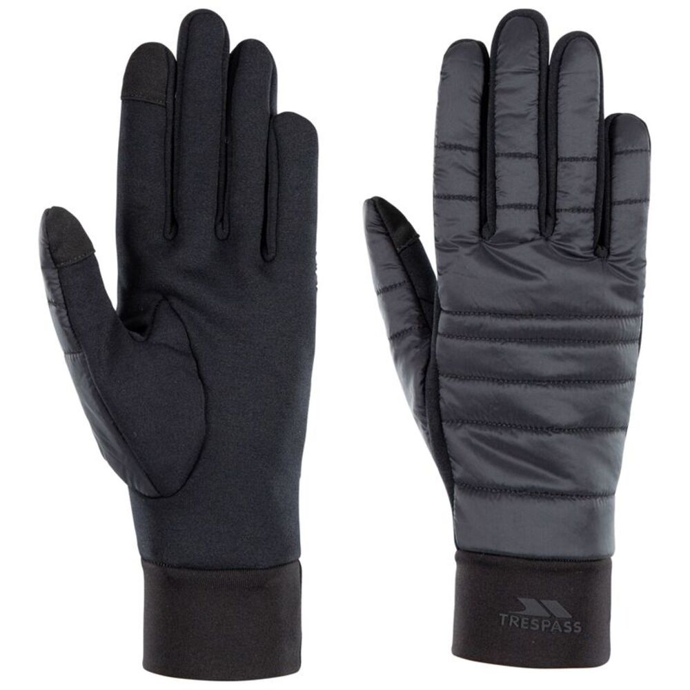 Trespass Unisex Adult Rumer Leather Glove / Black